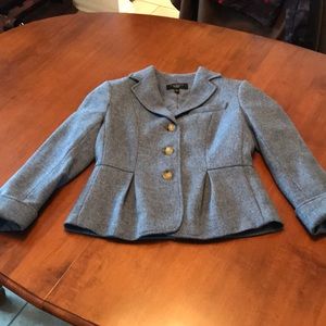 Talbots 2P 100% wool outer, 100% polyester lining. 21” length, like new!!